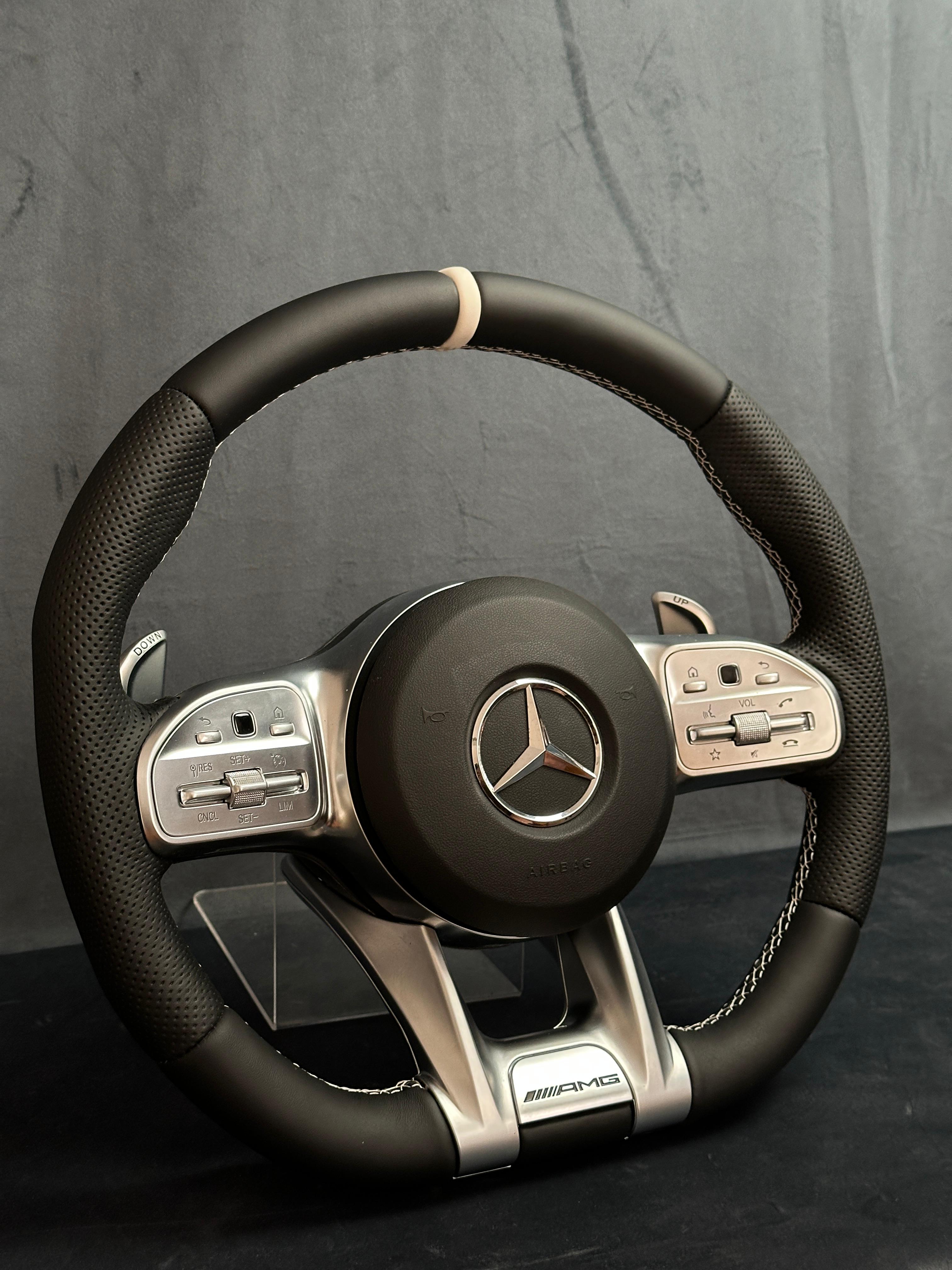 Volan Piele Mercedes-Benz AMG