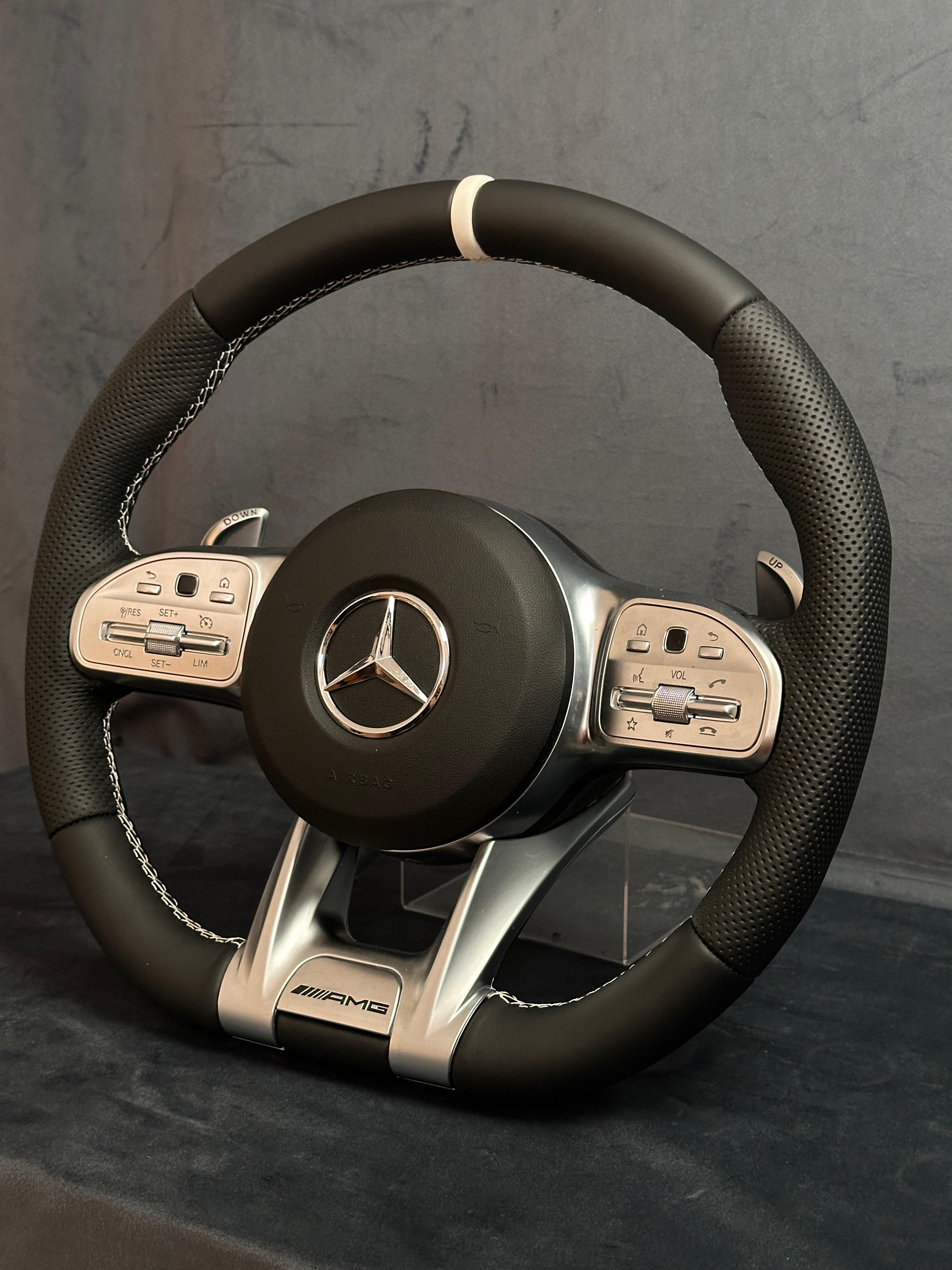 Volan Piele Mercedes-Benz AMG